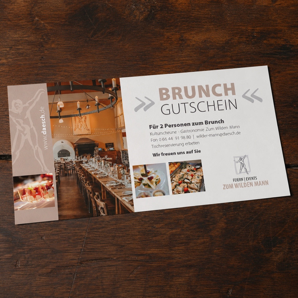 Brunch-Gutschein für 2 Personen