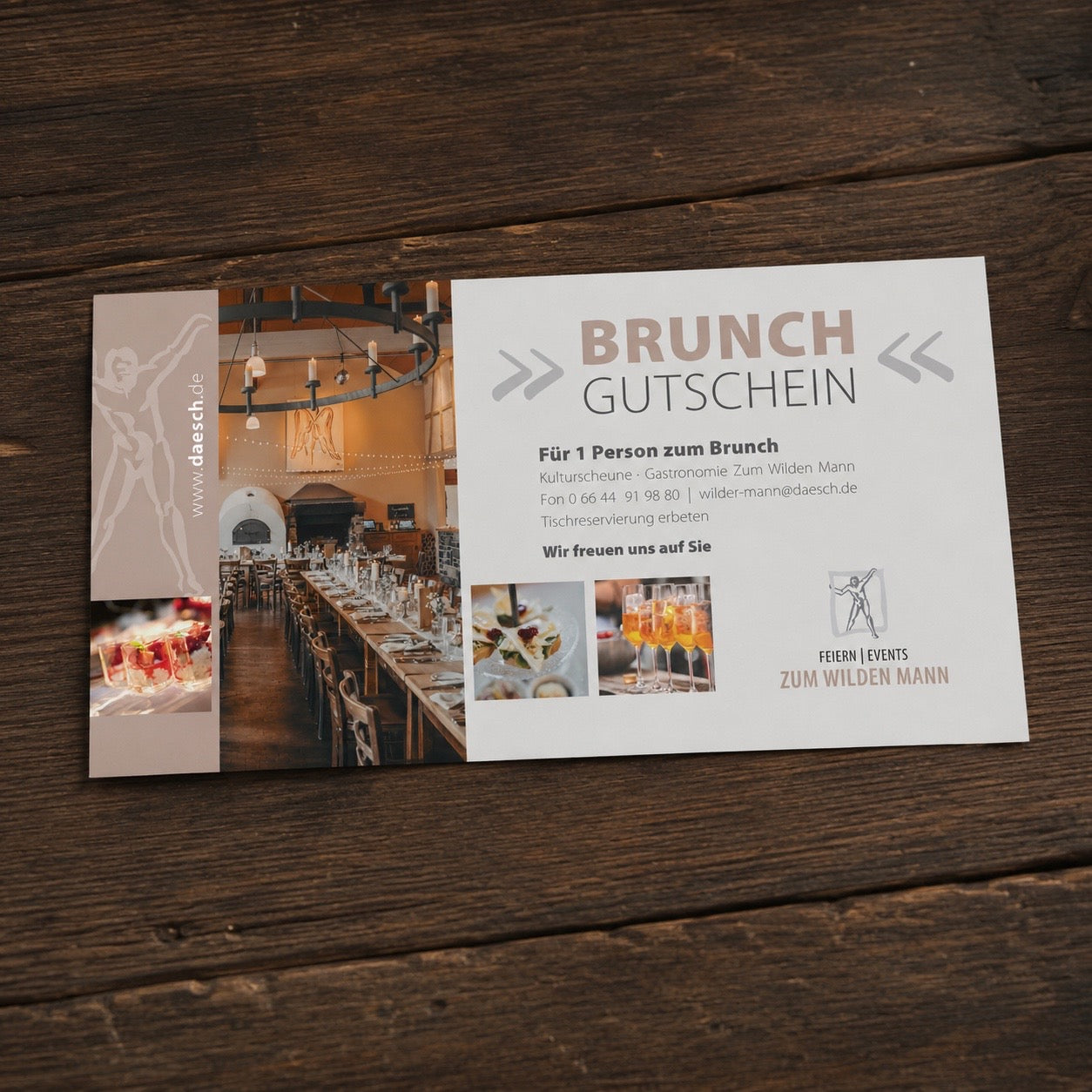 Brunch-Gutschein für 1 Person