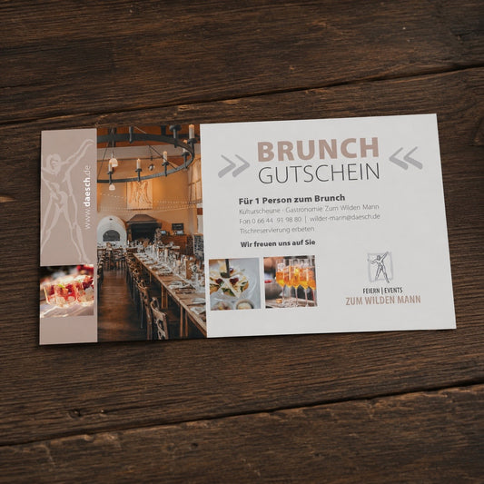 Brunch-Gutschein für 1 Person
