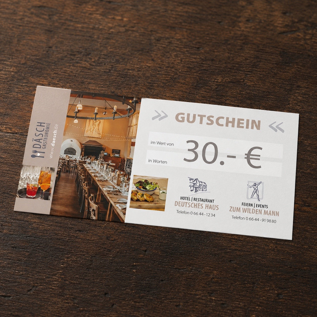 Wertgutschein 30 €
